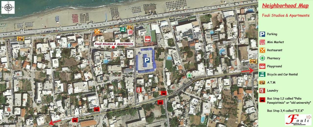 Fouli Studios & Apartments Rethymno Exteriér fotografie